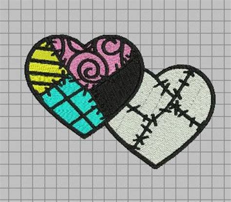 Sally: A Patchwork Heart from the Nightmare Before Christmas