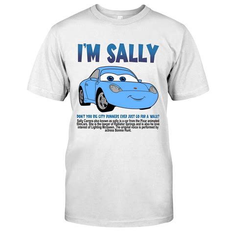 Sally Cars Shirt: A Fanatic's Delight