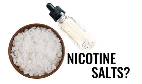 Salt nicotine