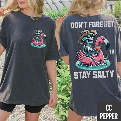 Salty Tee Shirts: The Epitome of Summer Style