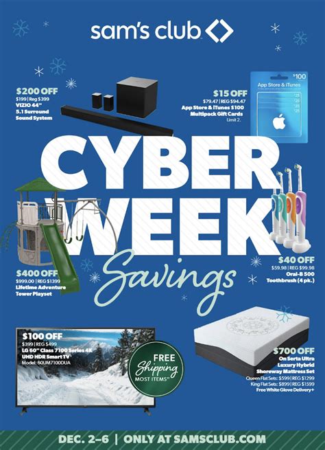 Sam's Club Cyber Monday: The Ultimate Shopping Extravaganza Begins