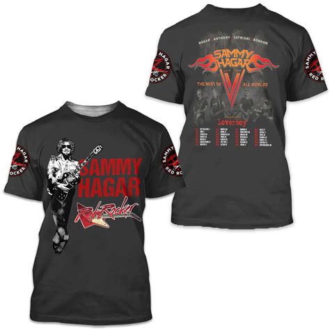 Sammy Hagar Shirt: A Legendary Style Statement