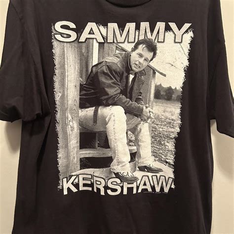 Sammy Kershaw Shirts: A Comprehensive Guide for Country Music Enthusiasts