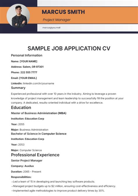 Sample CVs for Job Applications: 20 Examples That Will Land You the Interview