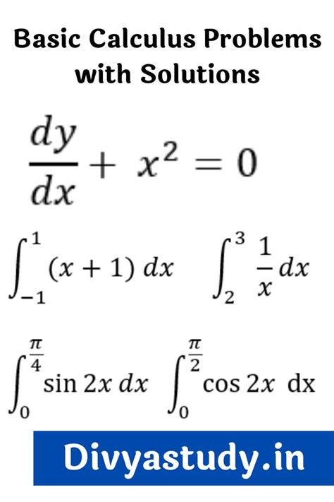 Sample Calculus Questions With Answers Kindle Editon