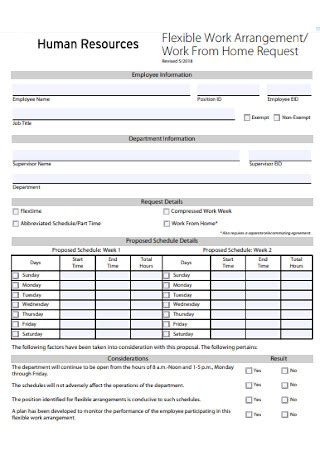 Sample Hr Forms Templates