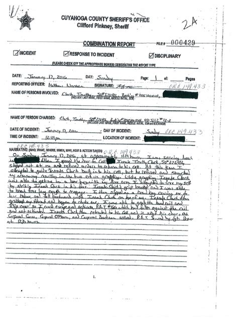 Sample Incident Report For Correctional Officer Ebook Reader