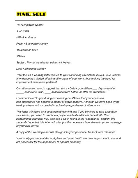 Sample Letter of Non-Attendance at ASU