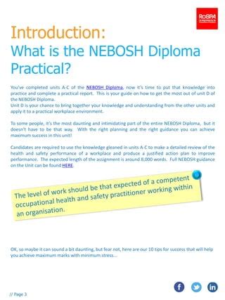 Sample Nebosh Practical Report Ebook Doc