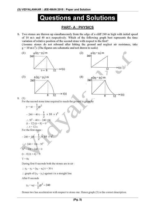 Sample Paper Jee Advanced With Solution Kindle Editon