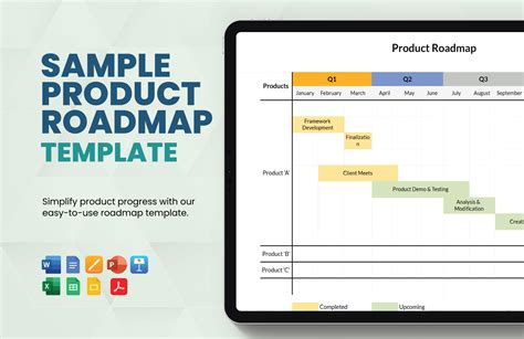 Sample Product Roadmap Template