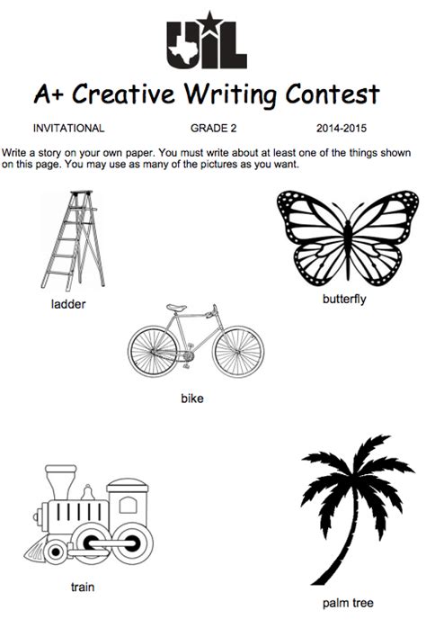 Sample uil creative writing prompts 2nd grade Ebook Doc