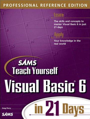 Sams Teach Yourself Visual Basic 6 in 21 Days Epub