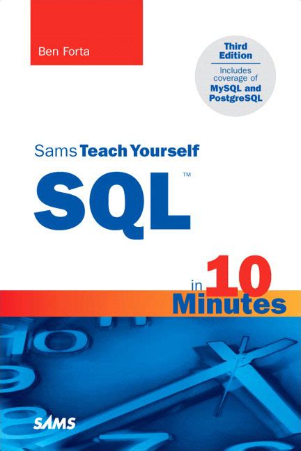 Sams.Teach.Yourself.SQL.in.10.Minutes Ebook Reader