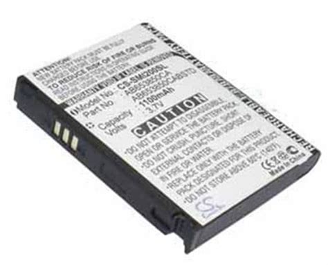 Samsung AB653850CA AB653850CAB AB653850CABSTD Battery Doc