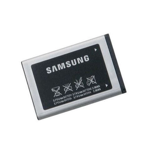 Samsung Battery Li Ion 800mAh Rechargable PDF