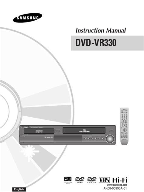 Samsung Dvd-vr330 Manual Ebook Doc