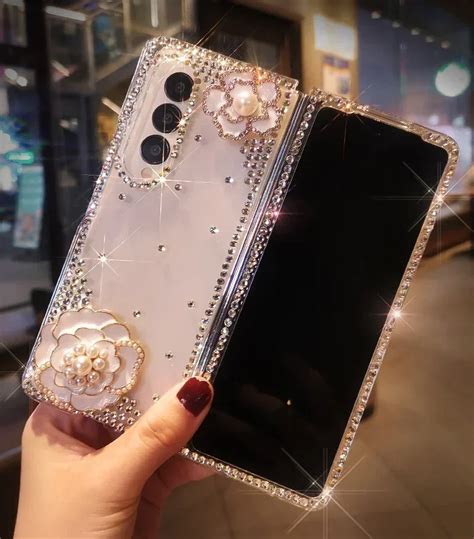 Samsung Welity Stylish Rhinestone Camelliae Kindle Editon