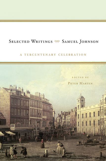 Samuel Johnson Selected Writings A Tercentenary Celebration Doc