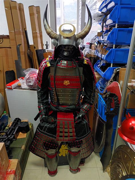 Samurai armor cosplay