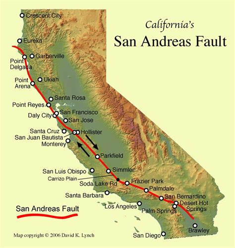 San Andreas Fault: A 700-Mile-Long Divide in San Luis Obispo