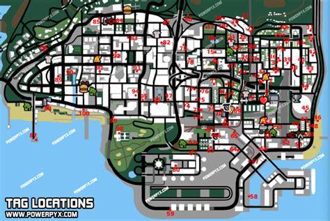 San Andreas Tag Spots: Discover 25 Hidden Gems in the Digital Playground