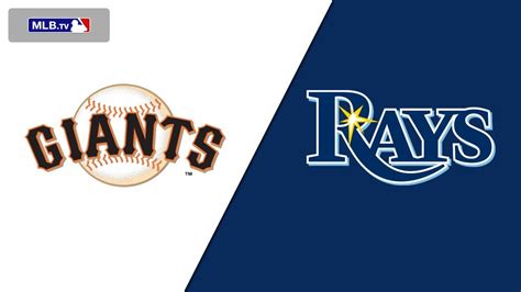 San Francisco Giants vs. Tampa Bay Rays: A Statistical Showdown