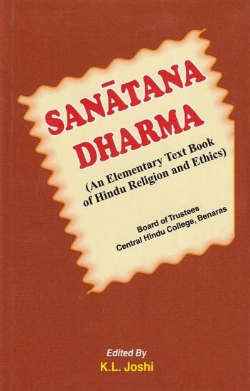 Sanatan Dharma An Elimentary [i.e. Elementary] Text-Book of Hindu Religion and Ethics PDF