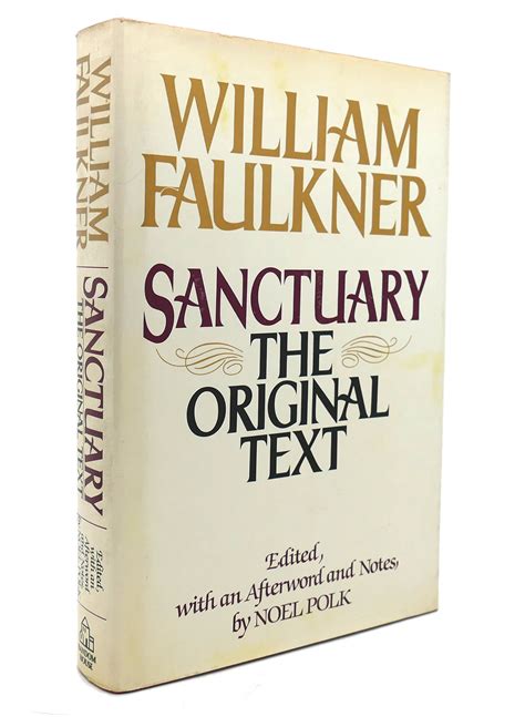 Sanctuary The Original Text Reader