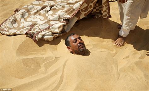 Sand Burial: