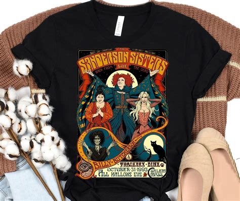 Sanderson Sisters T-Shirt: A Timeless Staple for Hocus Pocus Enthusiasts