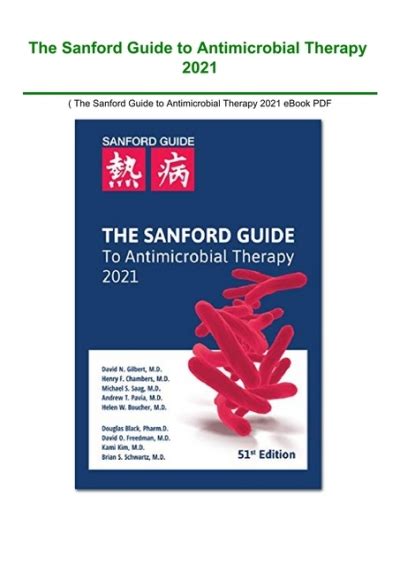 Sanford Antimicrobial Guide 2014 Free Ebook Epub