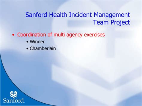 Sanford Health Incident Management Team Project PDF Epub