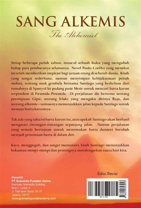 Sang Alkemis Indonesian Edition Kindle Editon