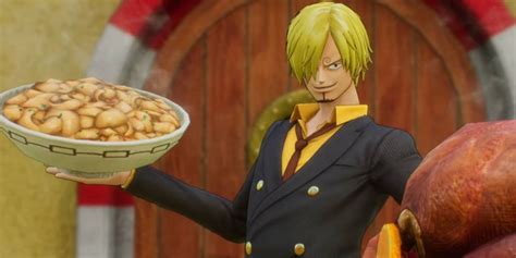 Sanji's Crimson Attire: A Culinary Odyssey in Style