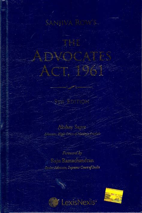 Sanjiva Rows the Advocates Act PDF