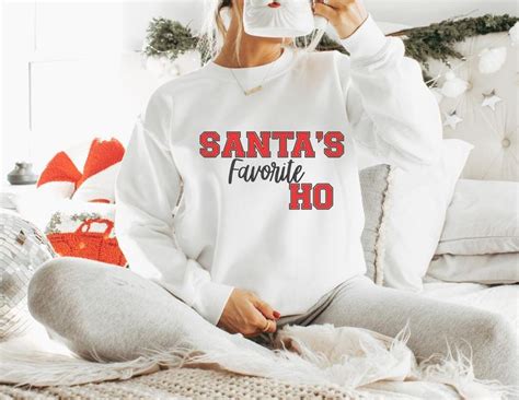 Santa's Favorite Ho Shirt: The Perfect Way to Spread Holiday Cheer