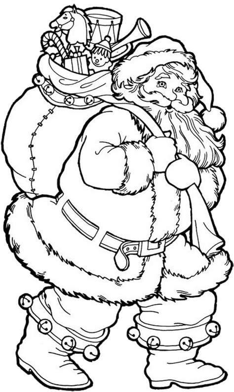 Santa Claus Free Printable Coloring Pages