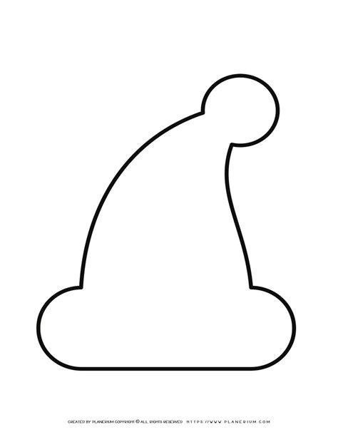 Santa Claus Hat Template
