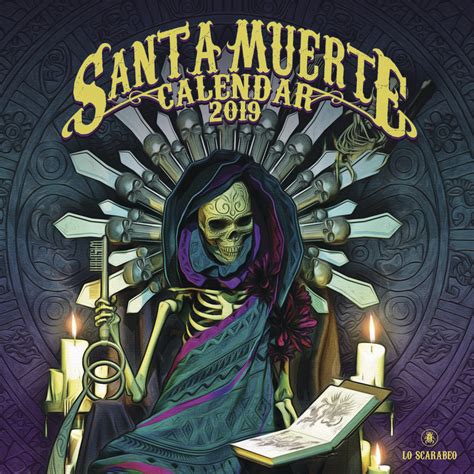 Santa Muerte Calendar 2019 Kindle Editon