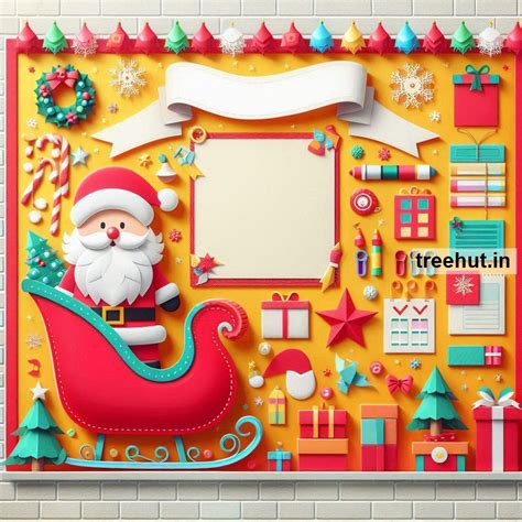 Santa s Sleigh Bulletin Board Doc