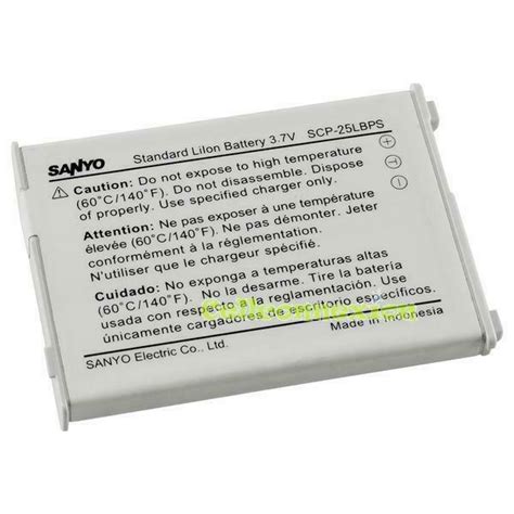 Sanyo SCP 25LBPS SCP25LBPS Lithium SCP 3200 Reader