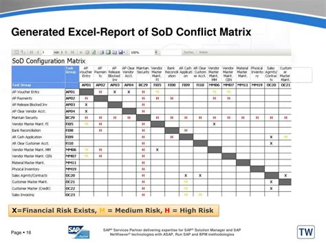 Sap Sod Matrix Template Ebook Reader