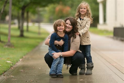 Sarah, a single mother of two,