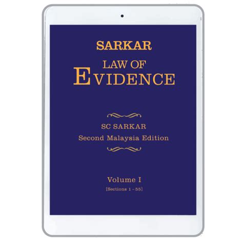 Sarkar on Law of Evidence PDF