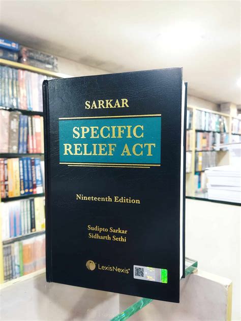 Sarkar on Specific Relief Act PDF