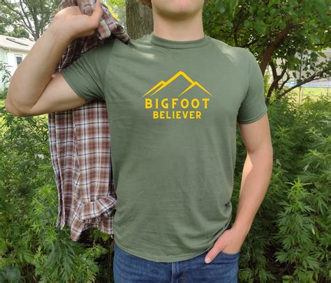 Sasquatch Tee Shirts: Bigfoot Believers' Favorite Way to Show Their Support