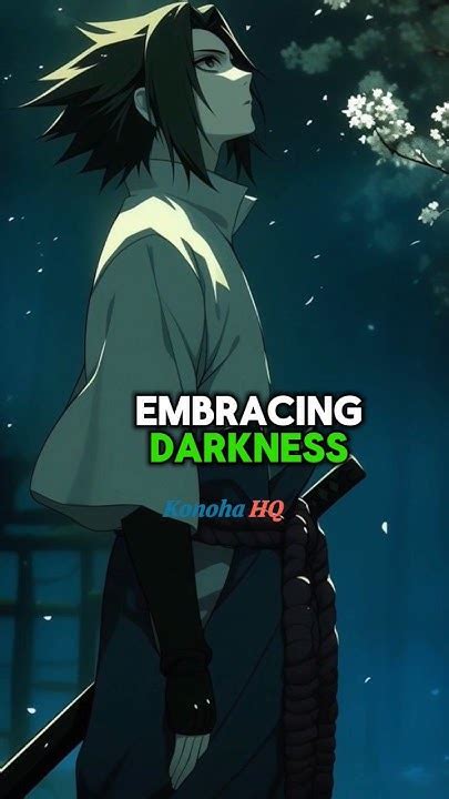 Sasuke in Black: Embracing Darkness for Ultimate Redemption