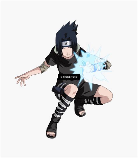 Sasuke in Black Outfit: A Master of Darkness