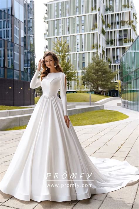 Satin A-Line Wedding Dress: The Ultimate Guide